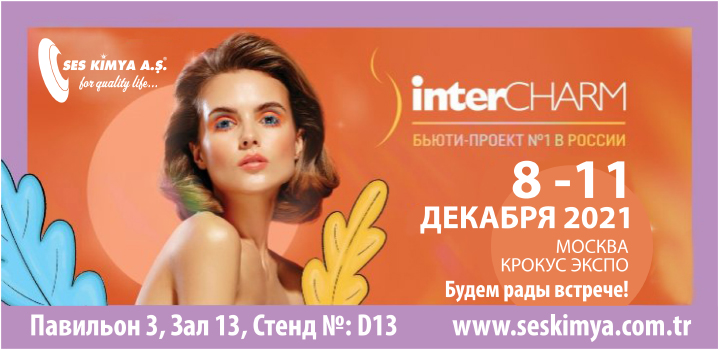 SES KIMYA ATTENDING BEAUTY EXHIBITION, InterCHARM MOSCOW 2021